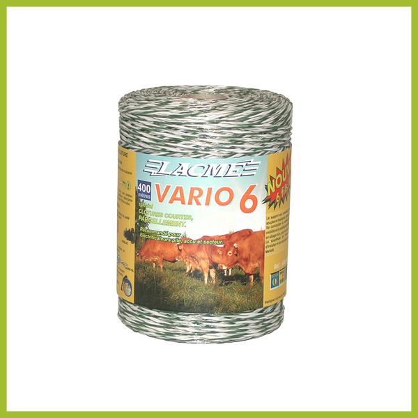 Vario 6 villanypásztor vezeték
